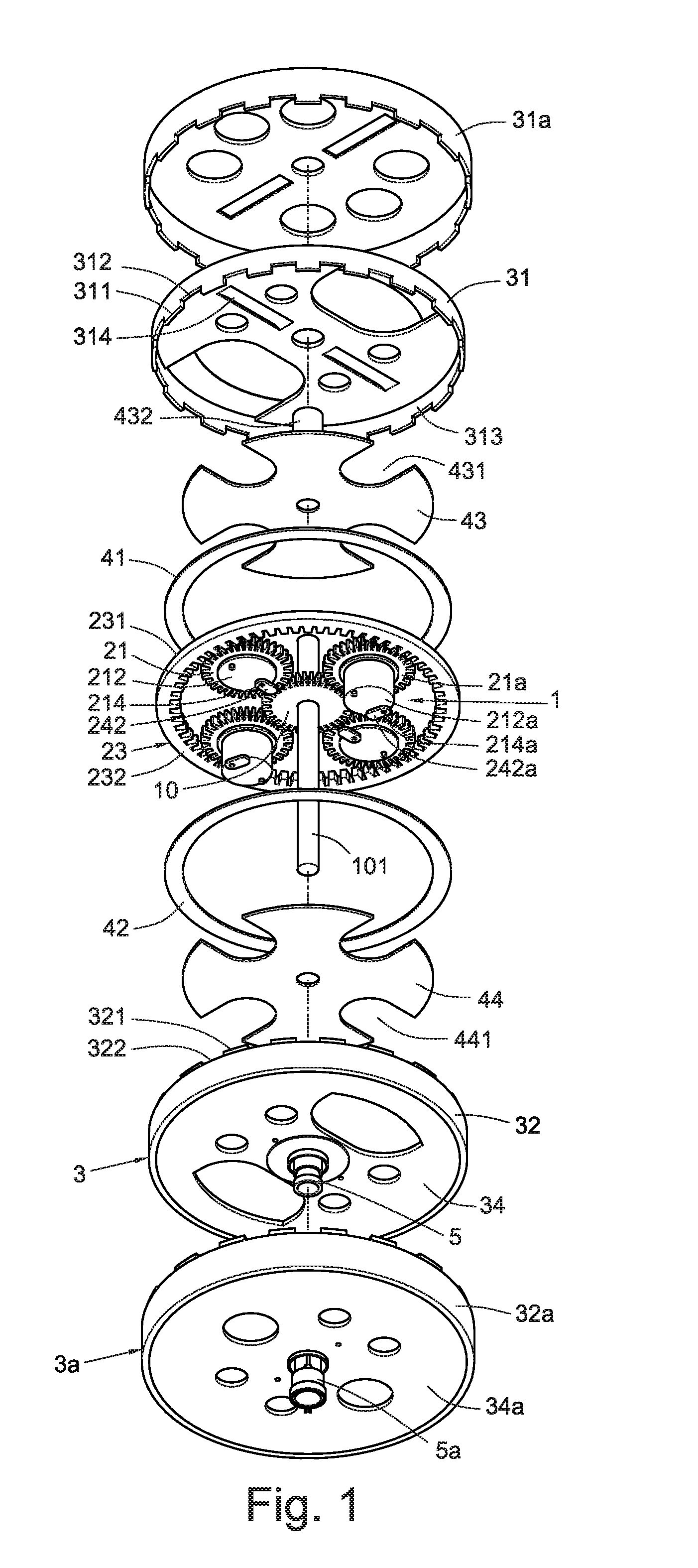 Ring disk reciprocating power conversion device
