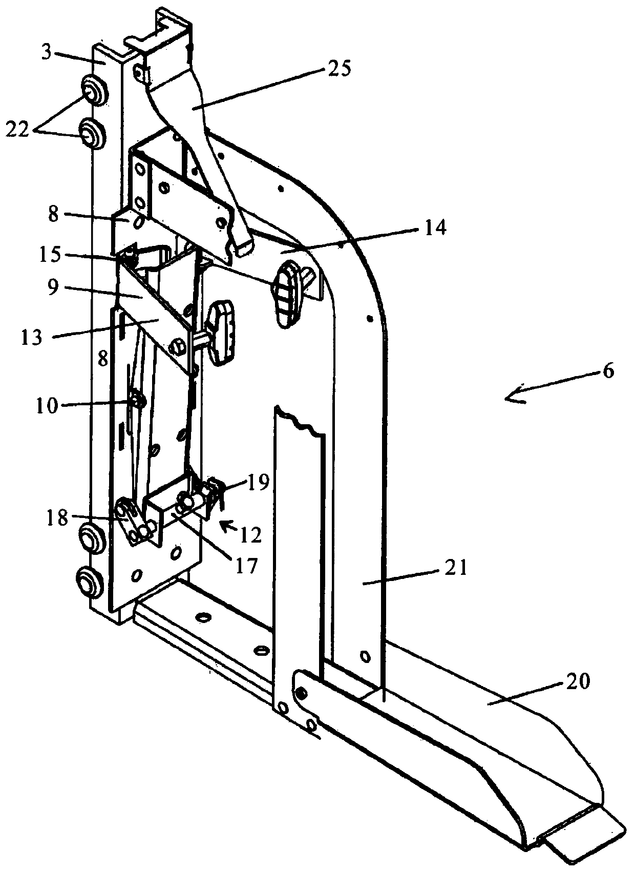 Bicycle parking device