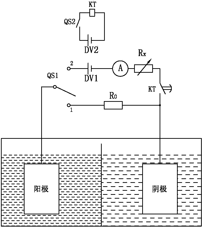 Method for constructing electro-catalytic bacterial biofilm at anode of microbial electrochemical reactor