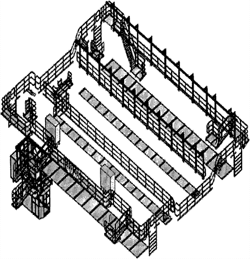 Bridge crane metal structure parameterization design method based on C/S/W system architecture