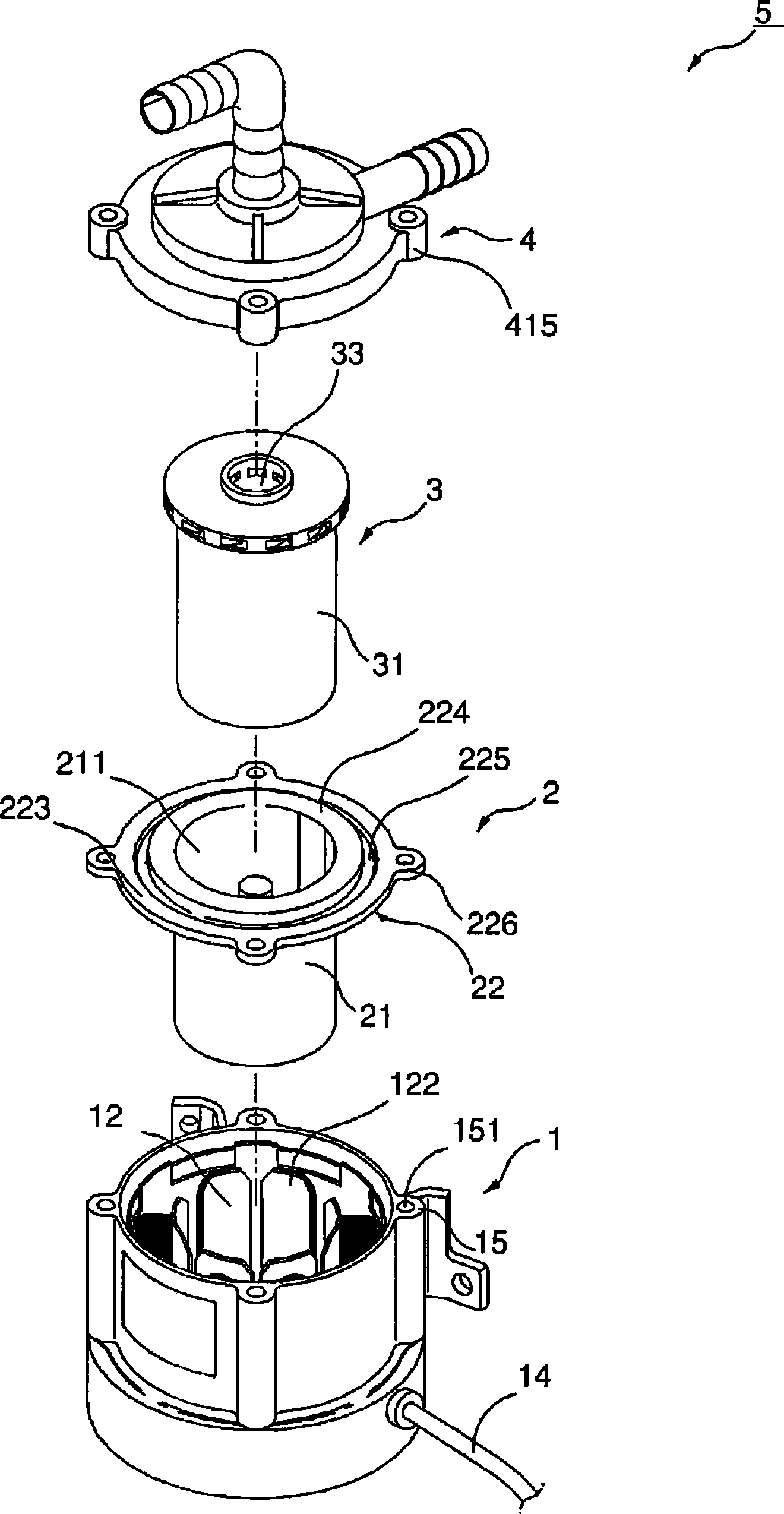 Heating device using an exhausted engine heat