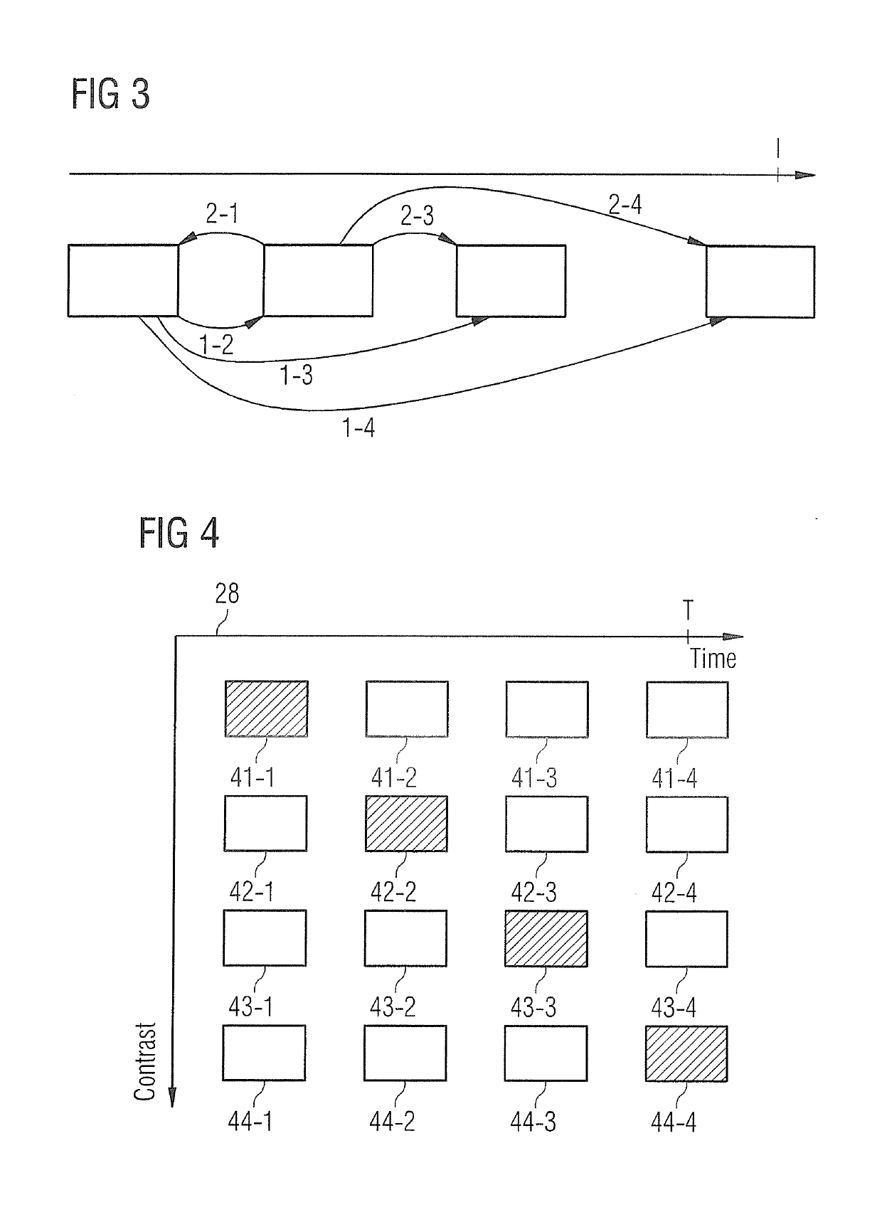 Dynamic magnetic resonance imaging with variable contrast