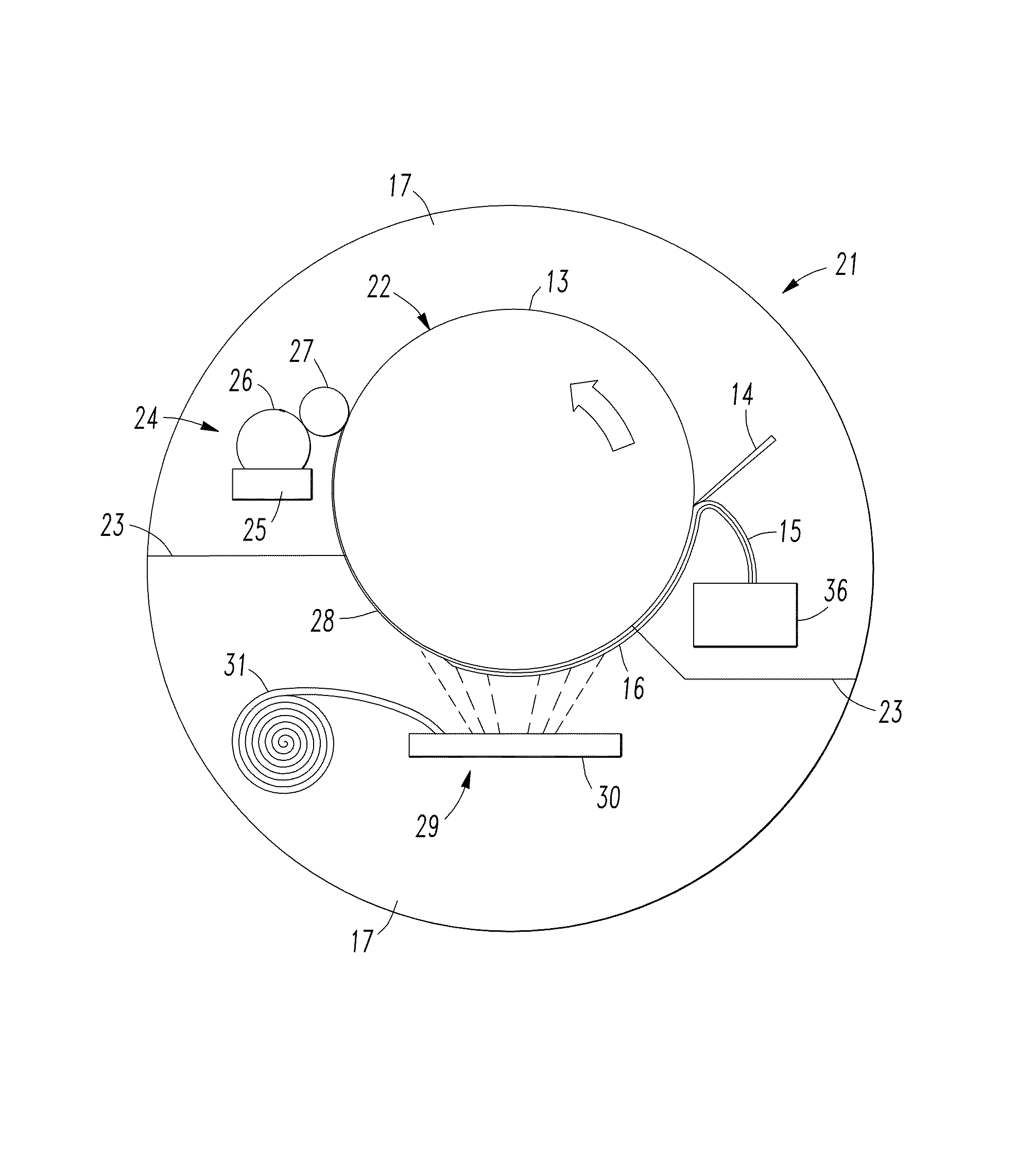 Method for producing thin flake