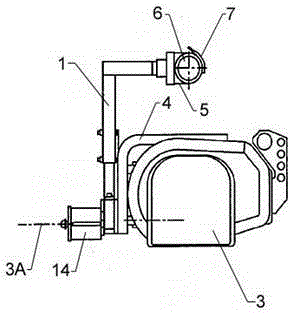 Supporting device for manipulator