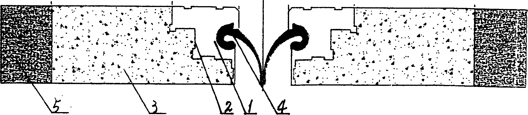 Aluminium alloy bridge expansion and cotraction device and its manufacturing method