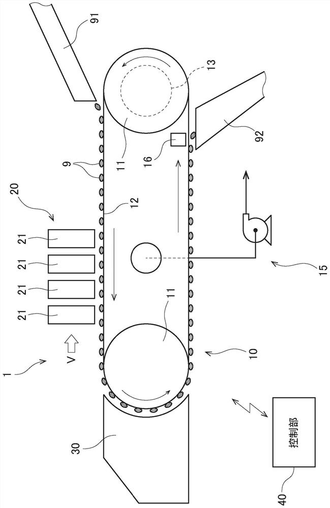 Ink supply unit, printing device, tablet printing device and ink bag