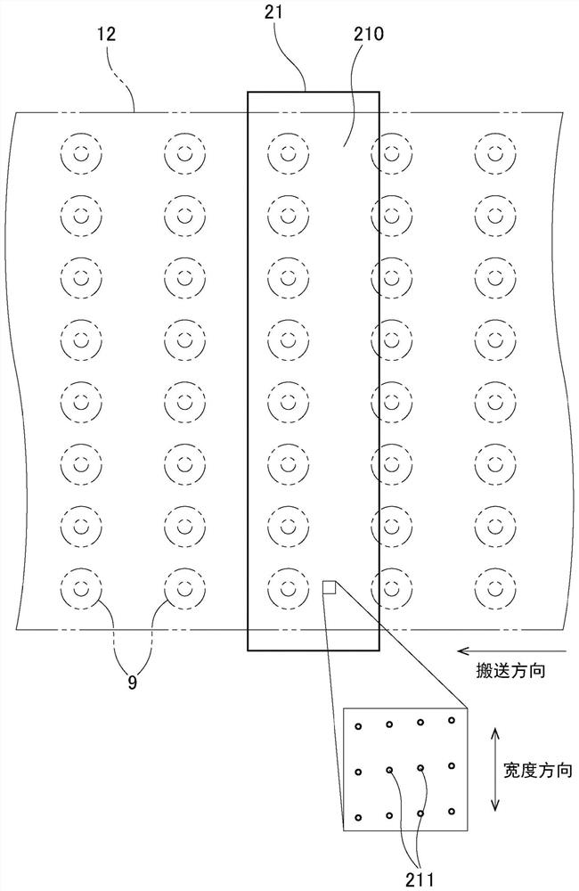 Ink supply unit, printing device, tablet printing device and ink bag