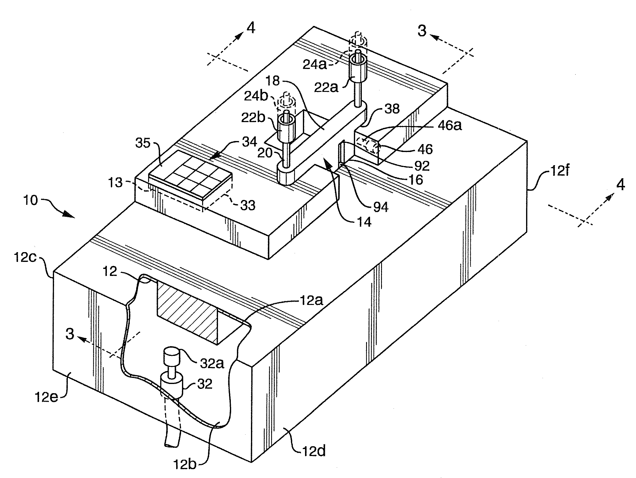 In-line microwave warming apparatus