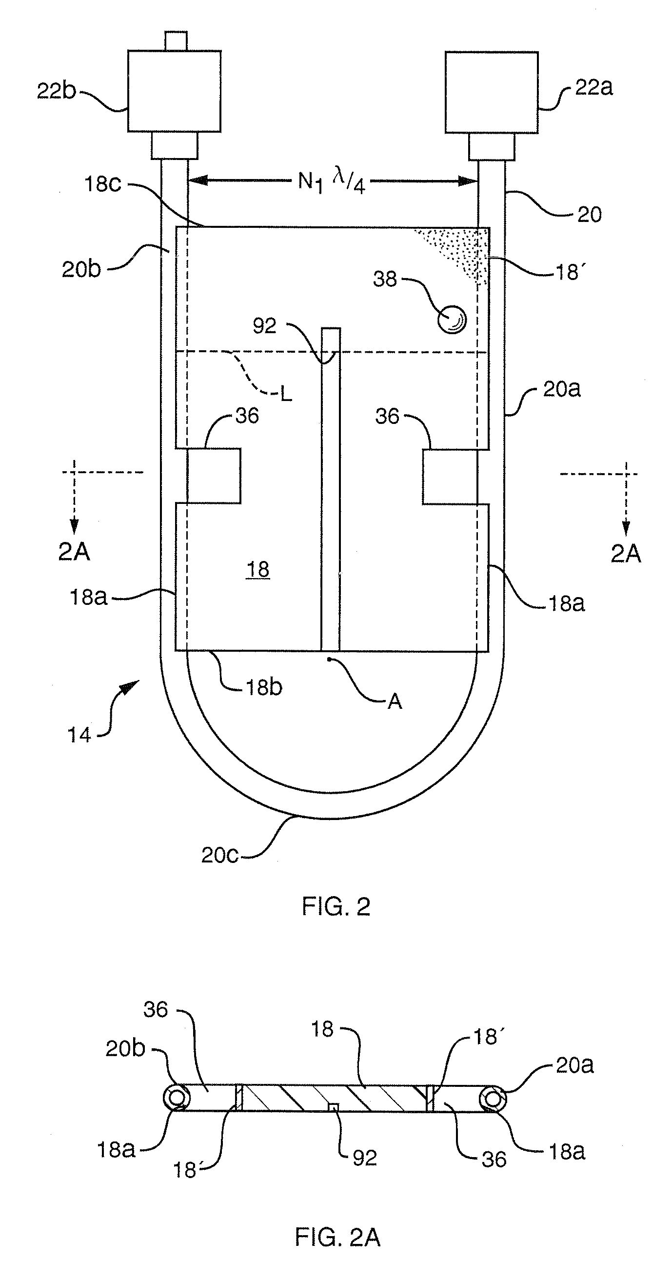 In-line microwave warming apparatus