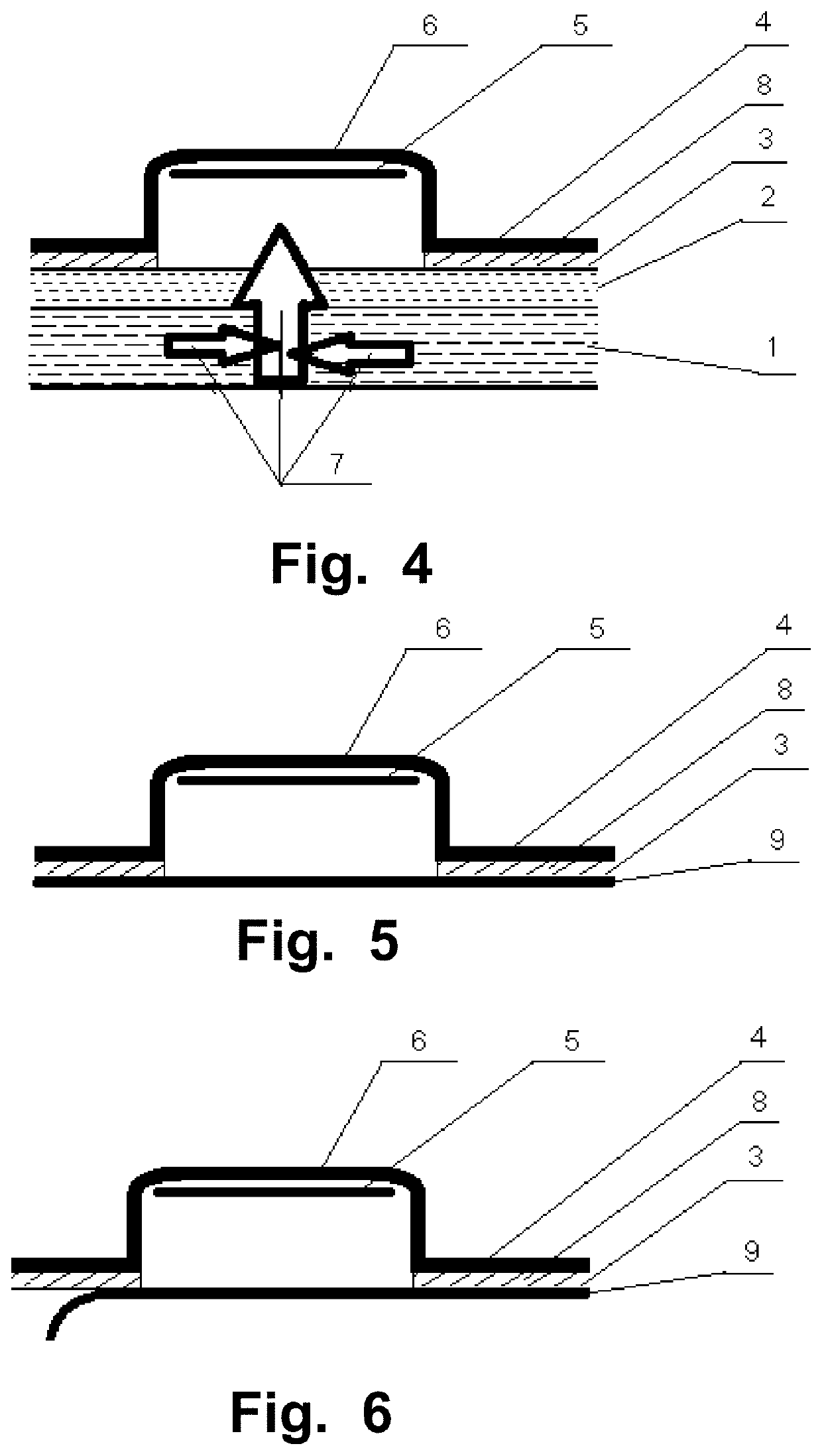 A device and a method for detection of changes in tissue