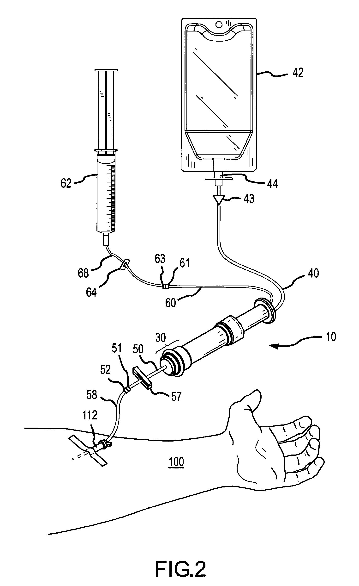 Apparatus, method and system for administration of IV liquid medication and IV flush solutions