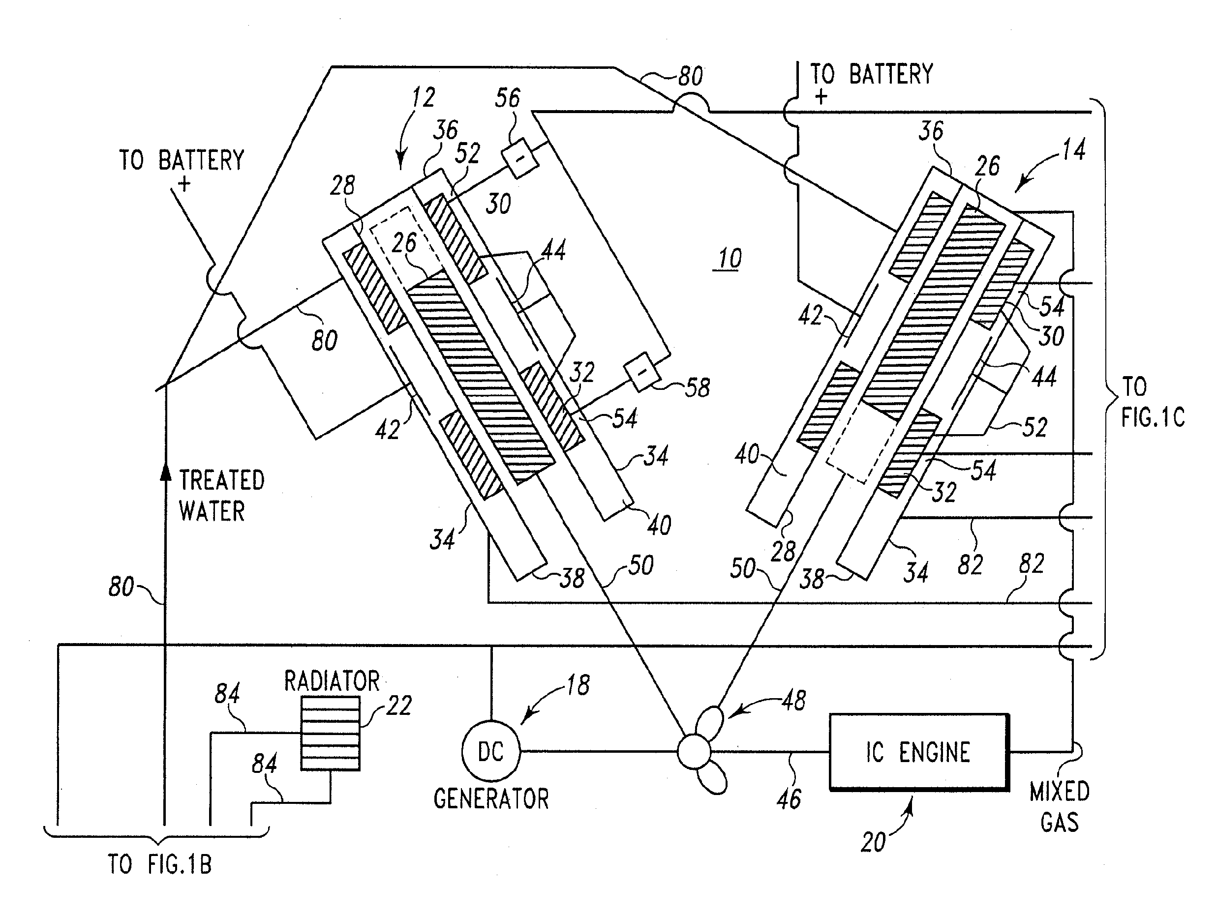 System including an electromagnetically energized piston motor designed to convert chemical and electrical energy to mechanical energy