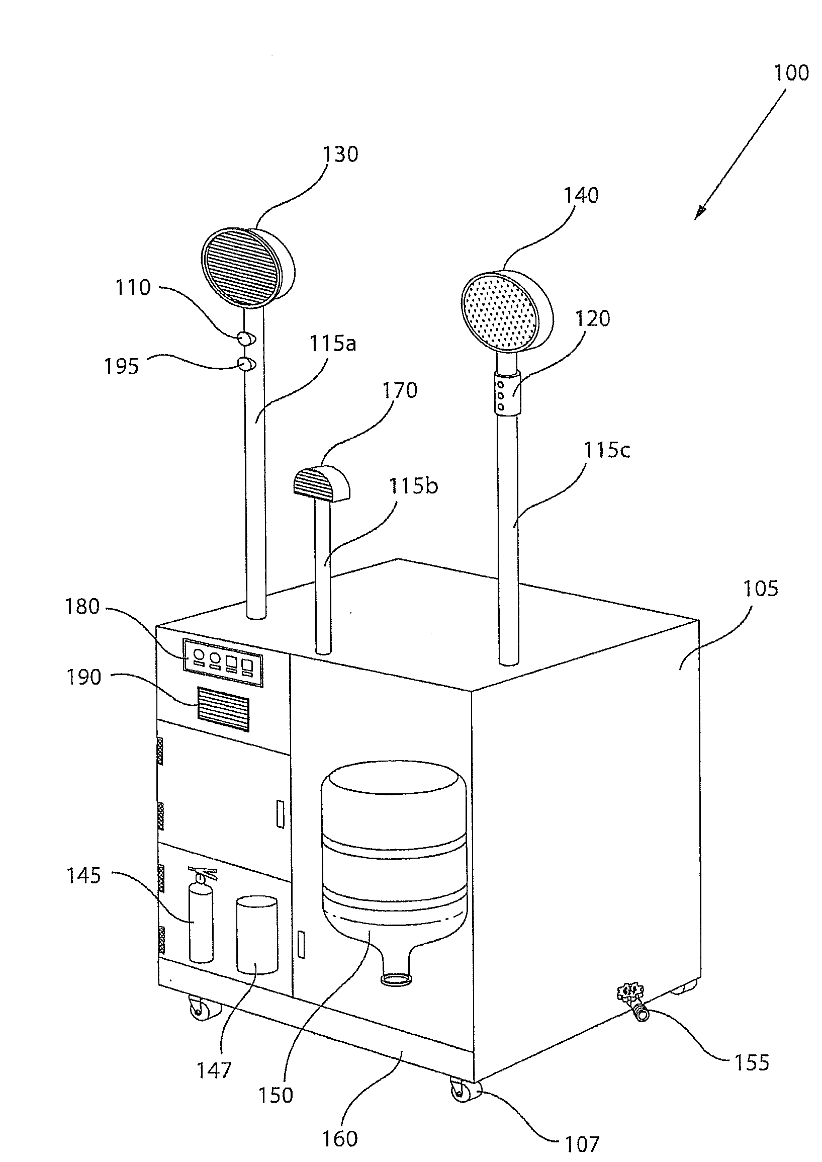 Portable life protection apparatus, system and method