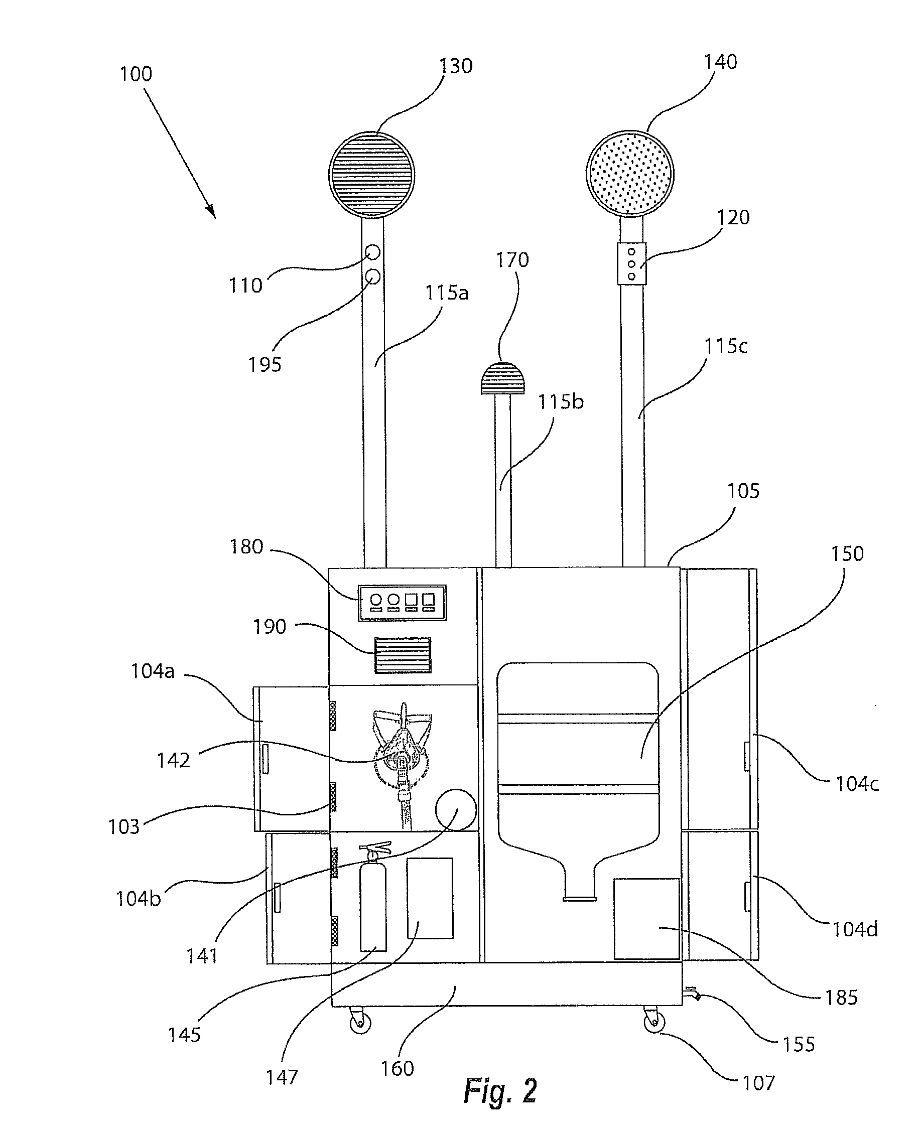 Portable life protection apparatus, system and method