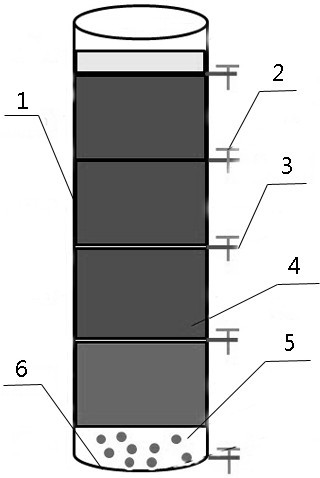 Leaching test device and leaching capacity test method using same