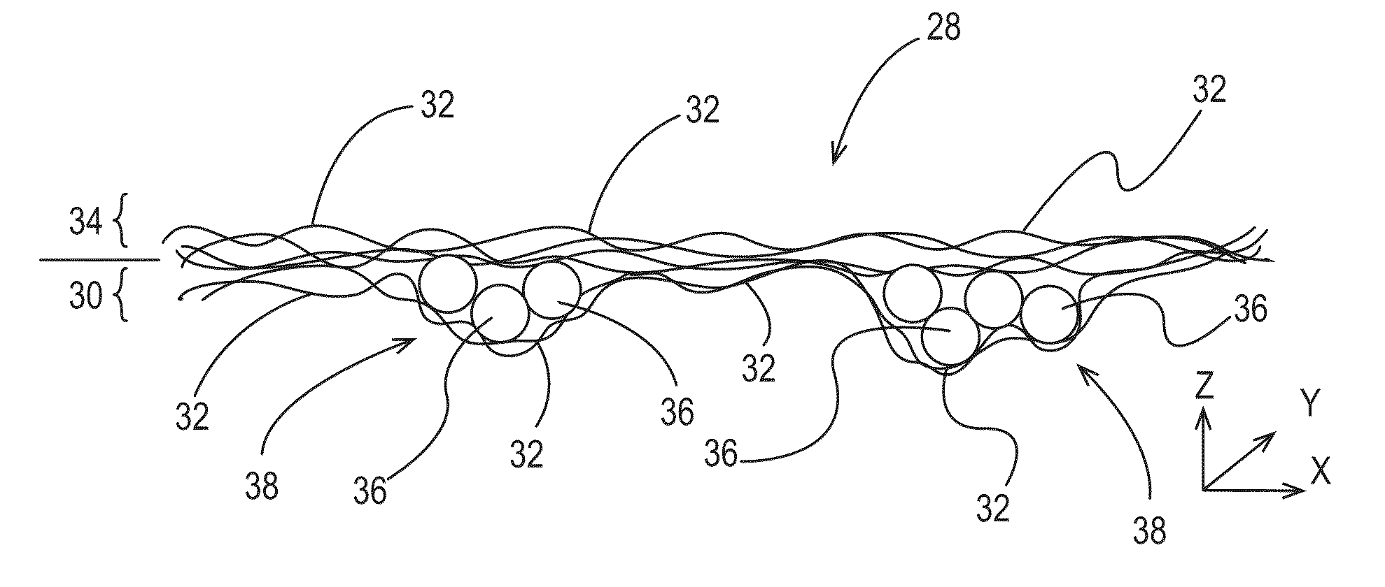 Fibrous structures comprising particles and methods for making same