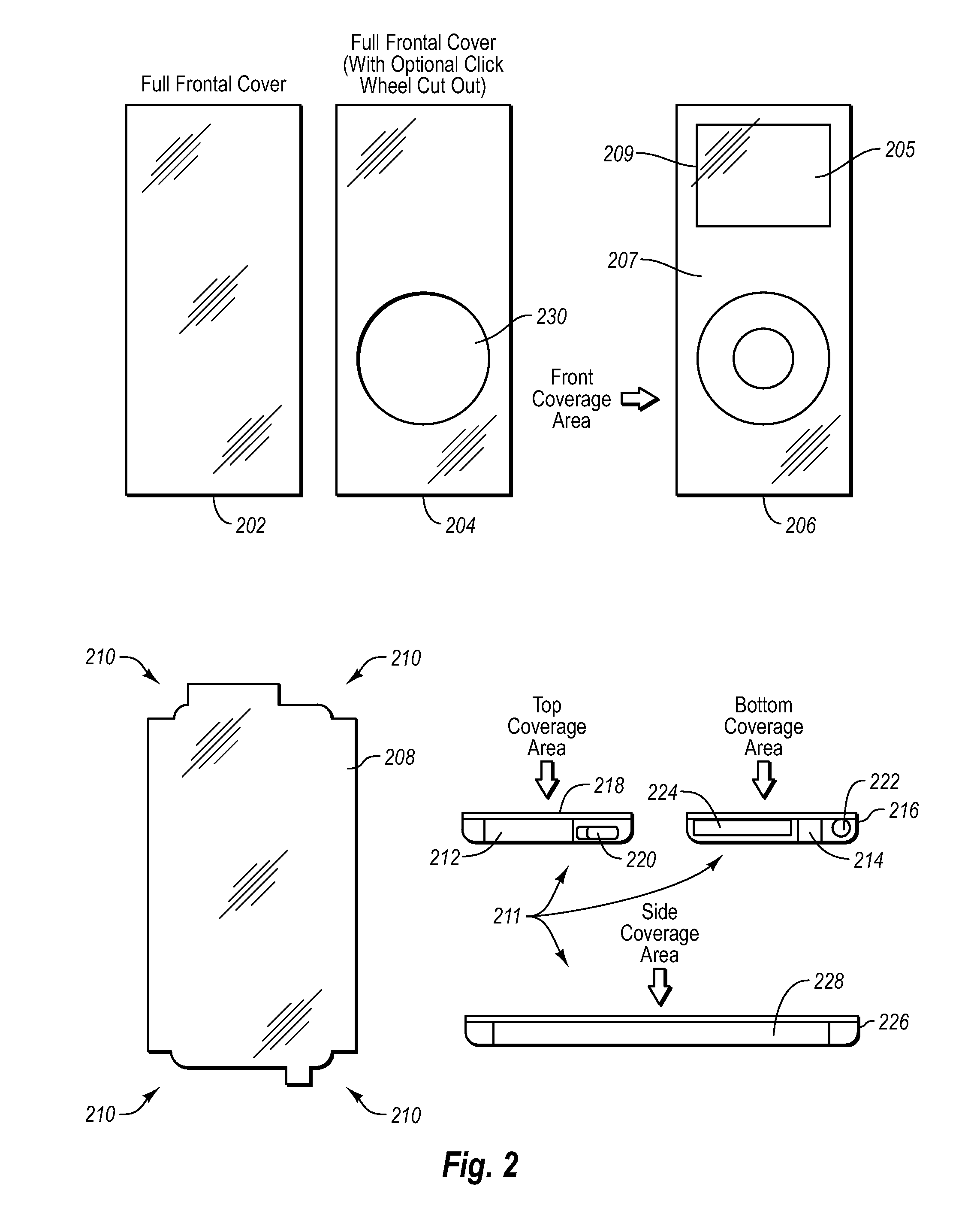 Protective covering for an electronic device
