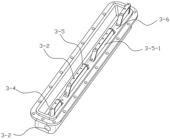 Cooling structure of busbar mold