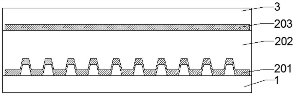 Flexible pressure sensor based on polyimide substrate microstructure and its preparation method