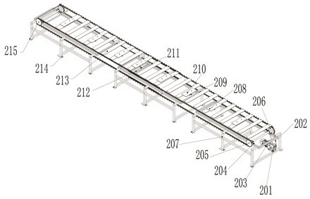 Assembling and spraying production line device