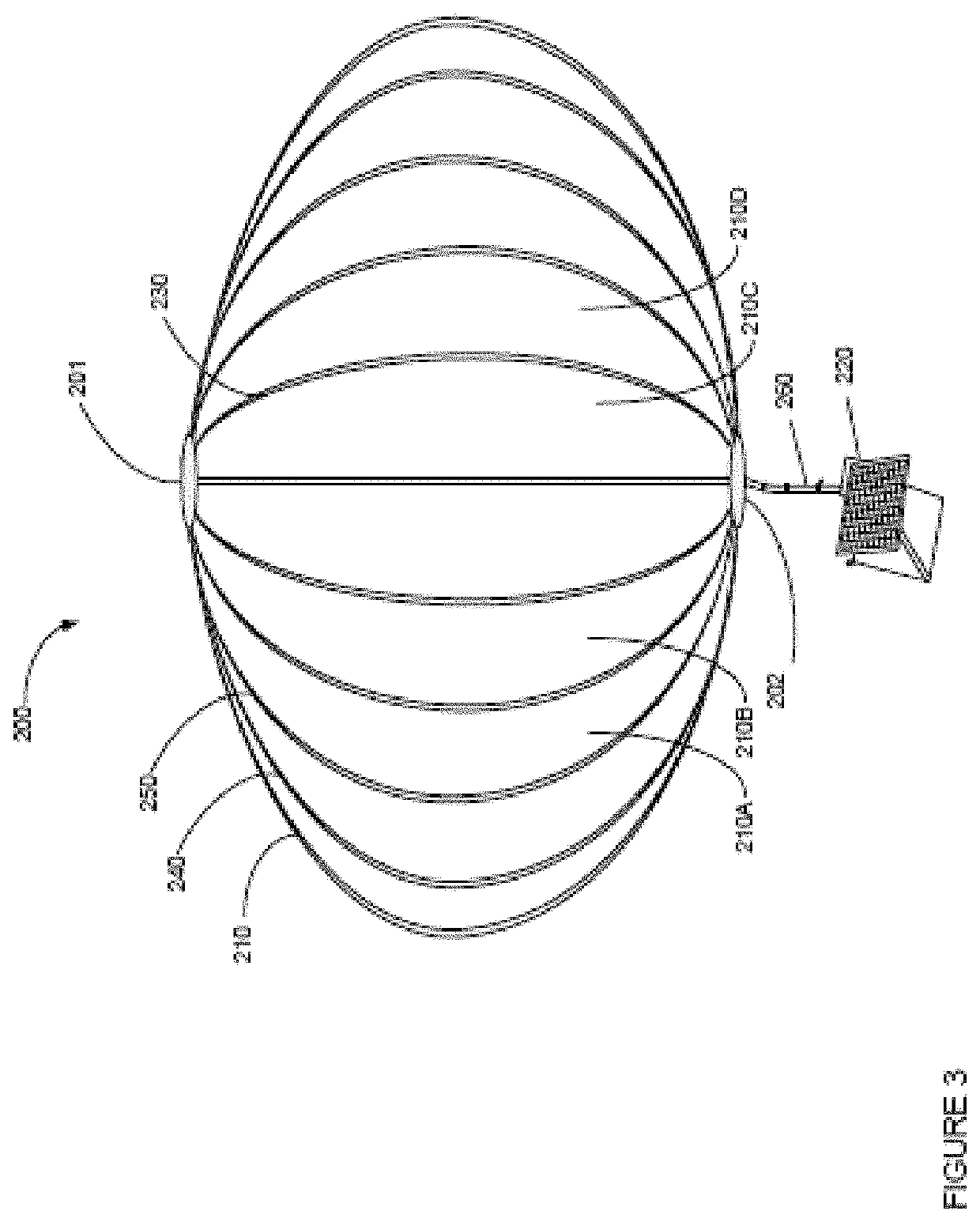 Deployable solar panels for high-altitude balloons