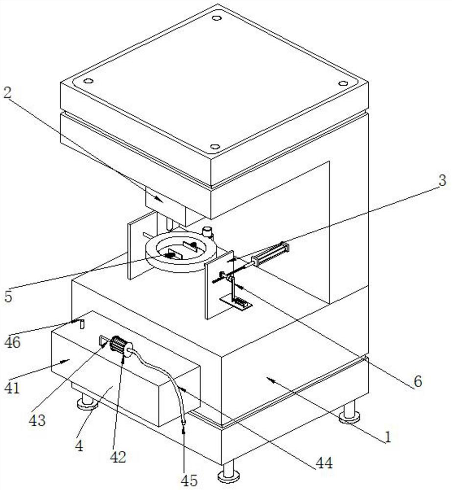 Code spraying platform of full-automatic code spraying machine