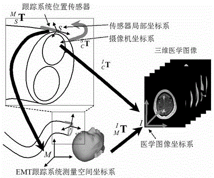 Position sensor and three-dimension laparoscope camera calibration device and method