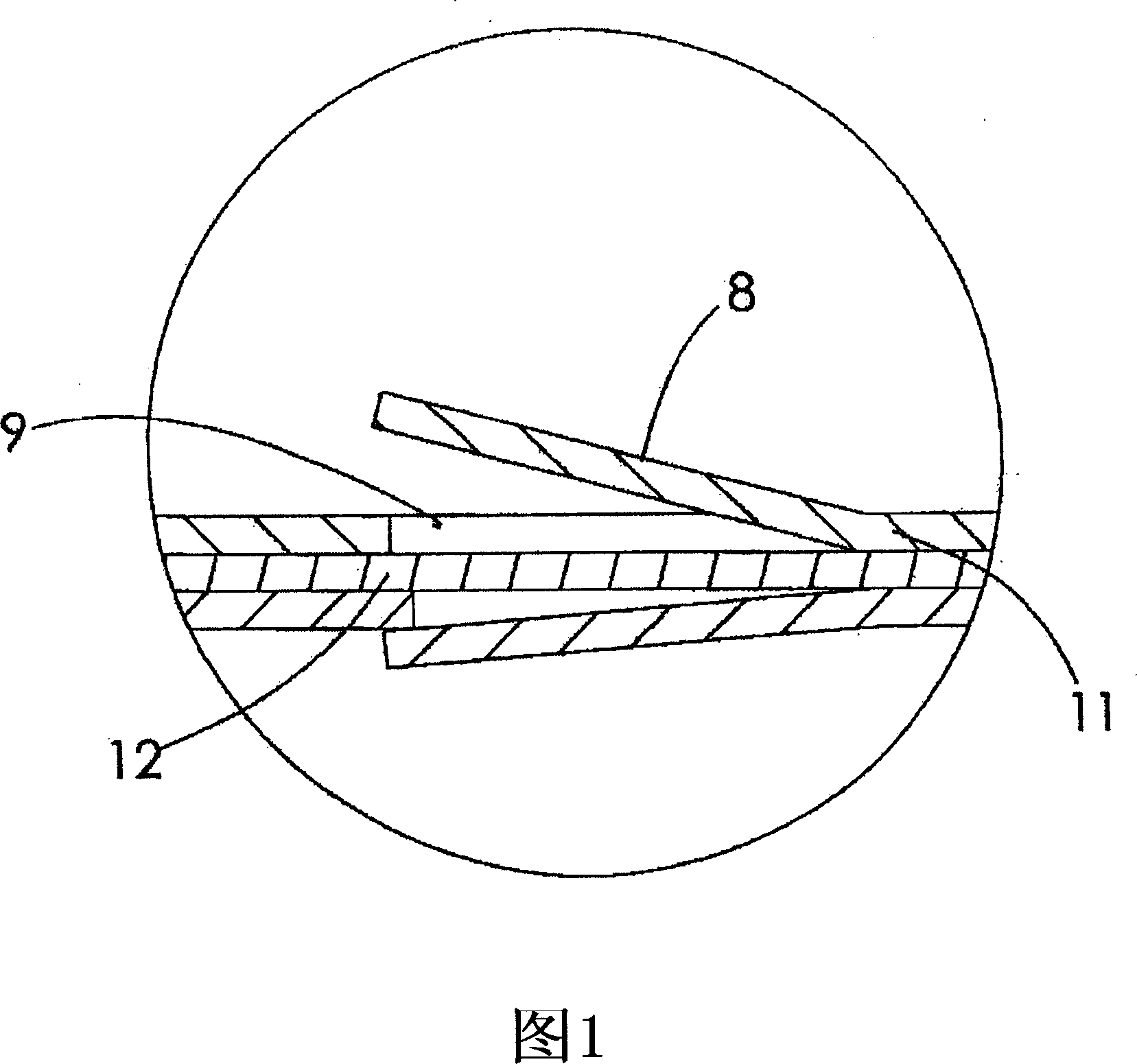 Stereo dust-cleaning cloth and its manufacturing method