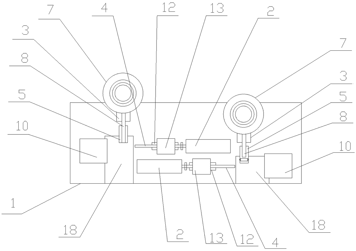 Efficient grinding device for aluminum lipstick tube