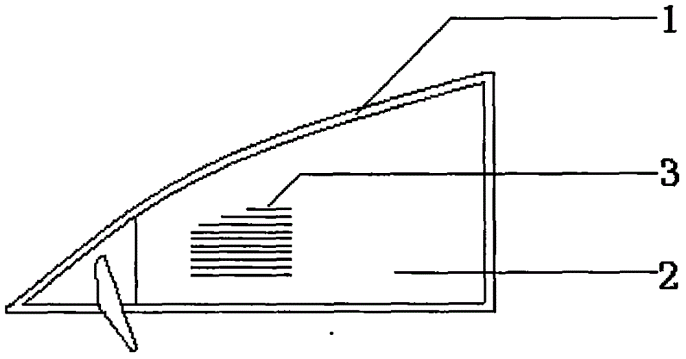 Automobile front side window capable of preventing fog from accumulating on outer side