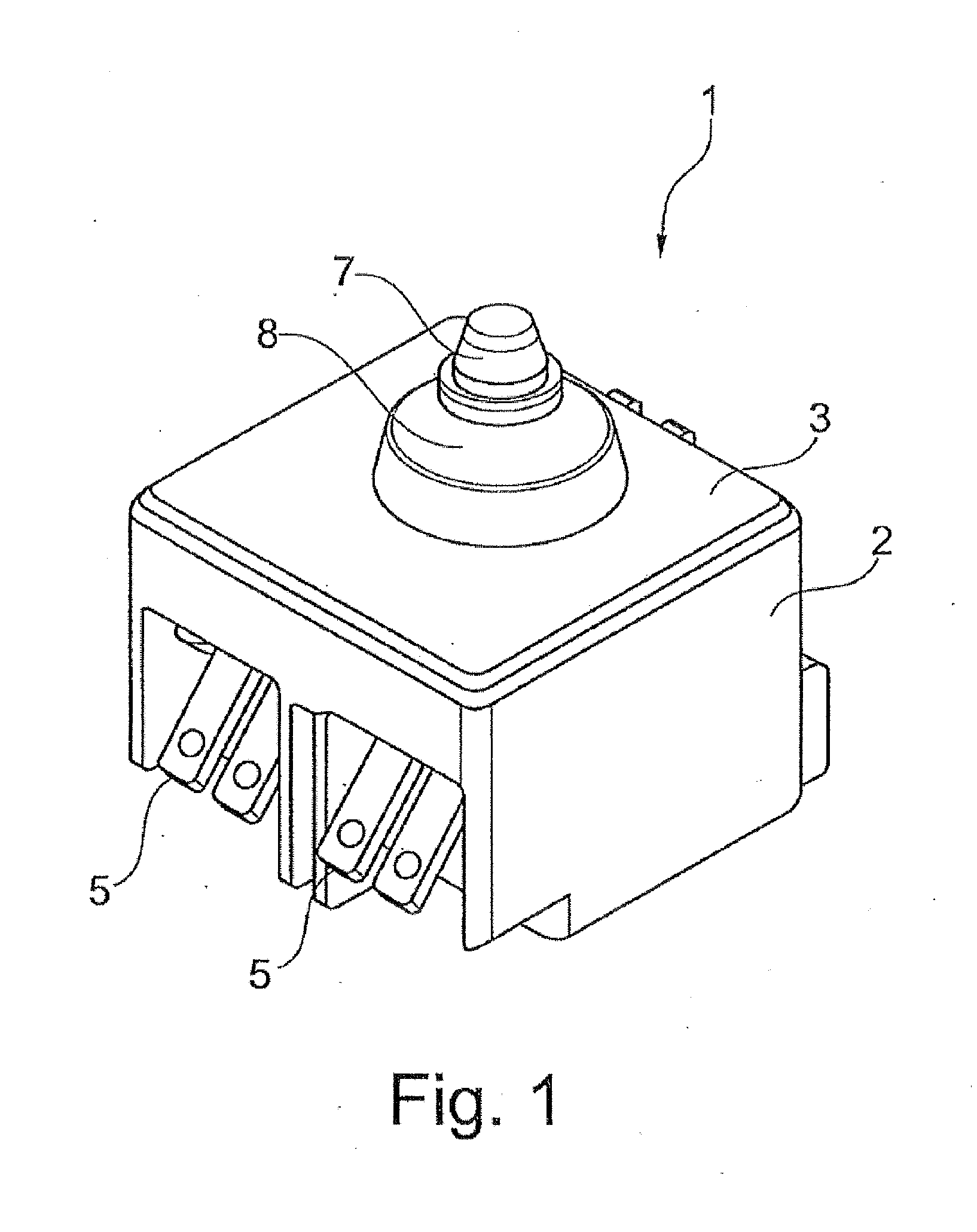 Electrical switch, in particular a switch for an electrical power tool