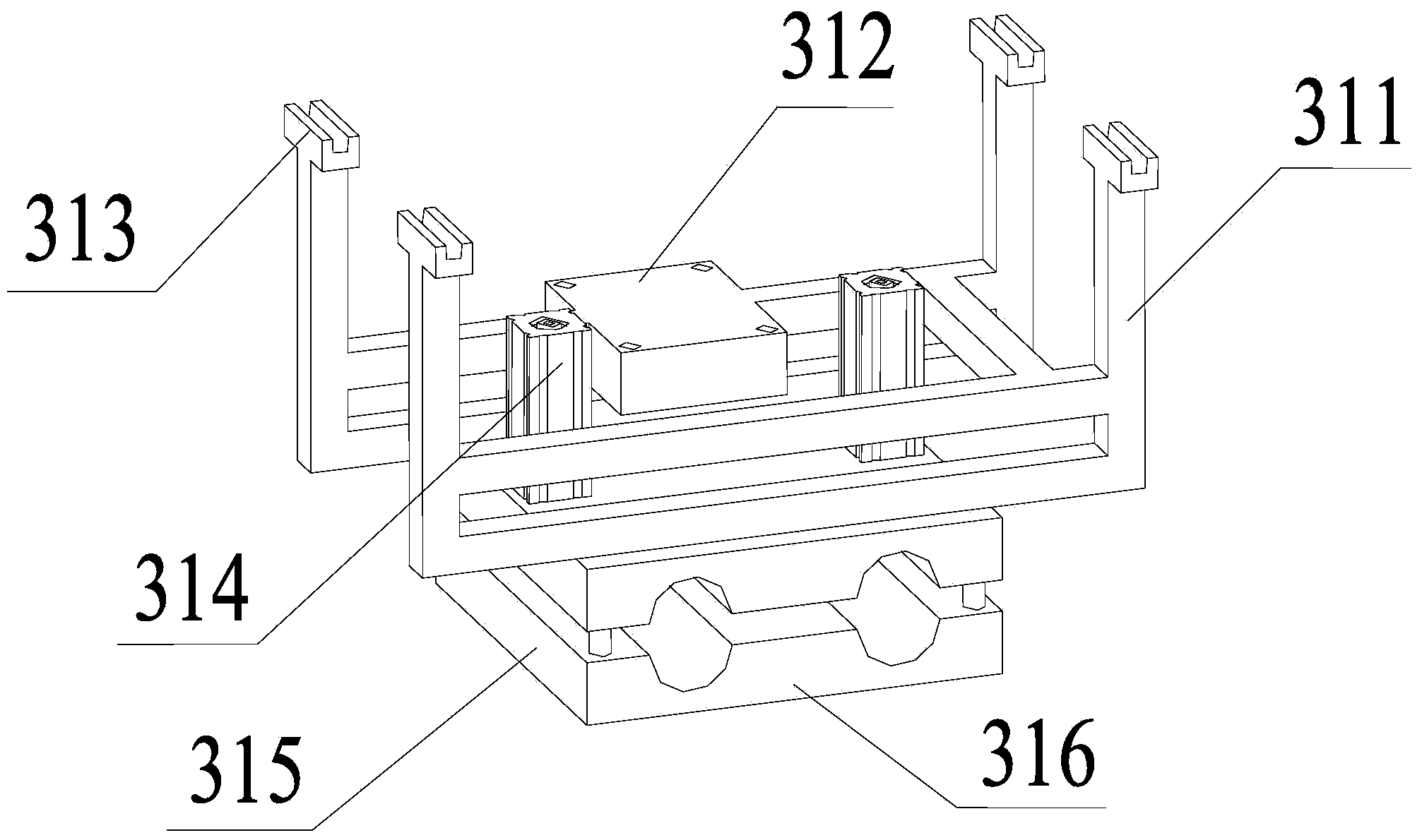 Heat-preserving pipe penetration device