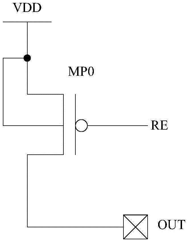 Pull-up resistor circuit