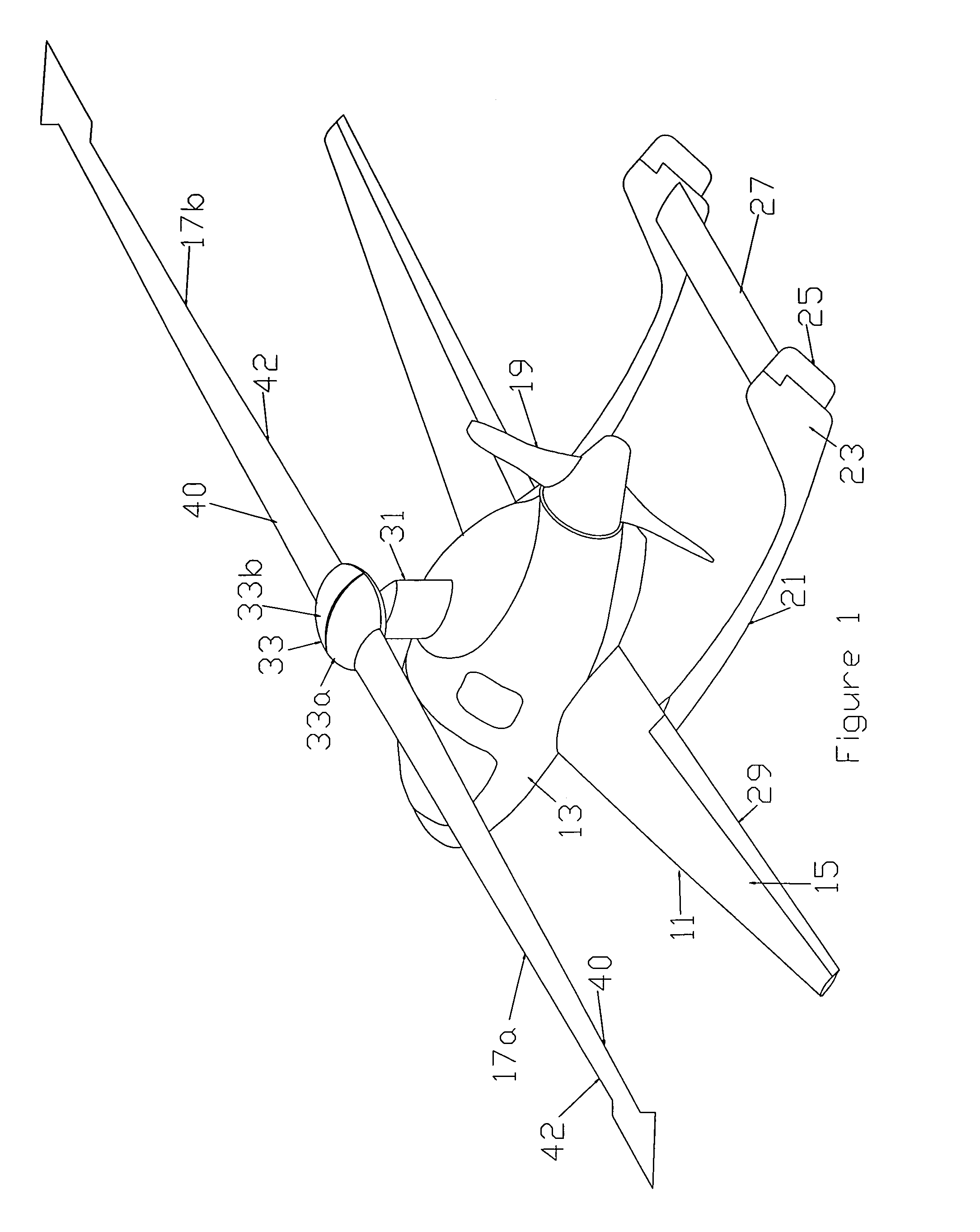 Rotor aircraft tilting hub with reduced drag rotor head and mast