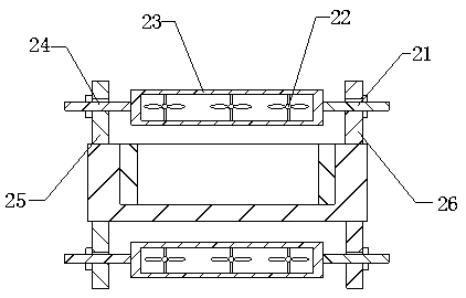 Building material production positioning guide device