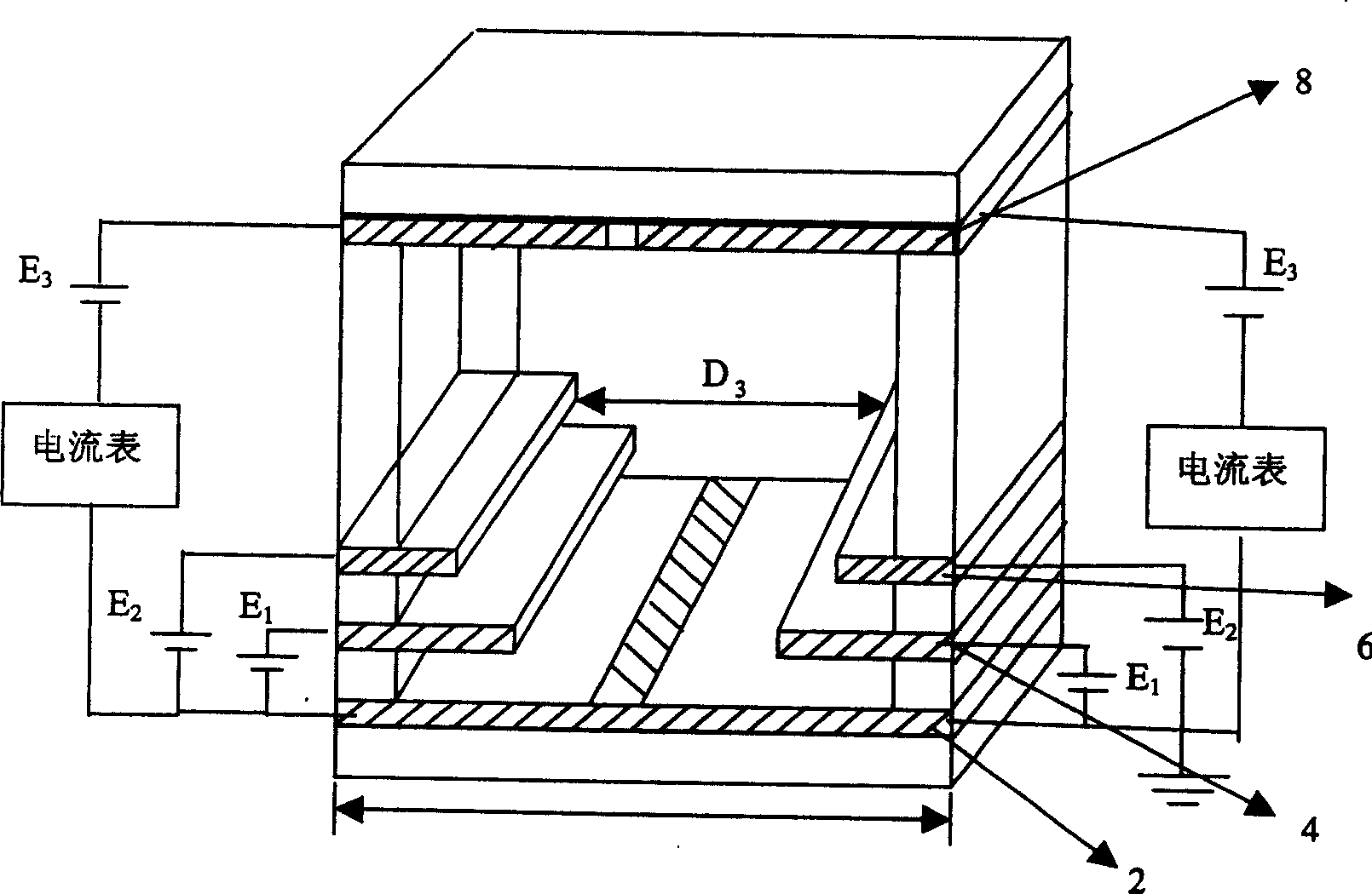 Field transmission magnetosensitive sensor