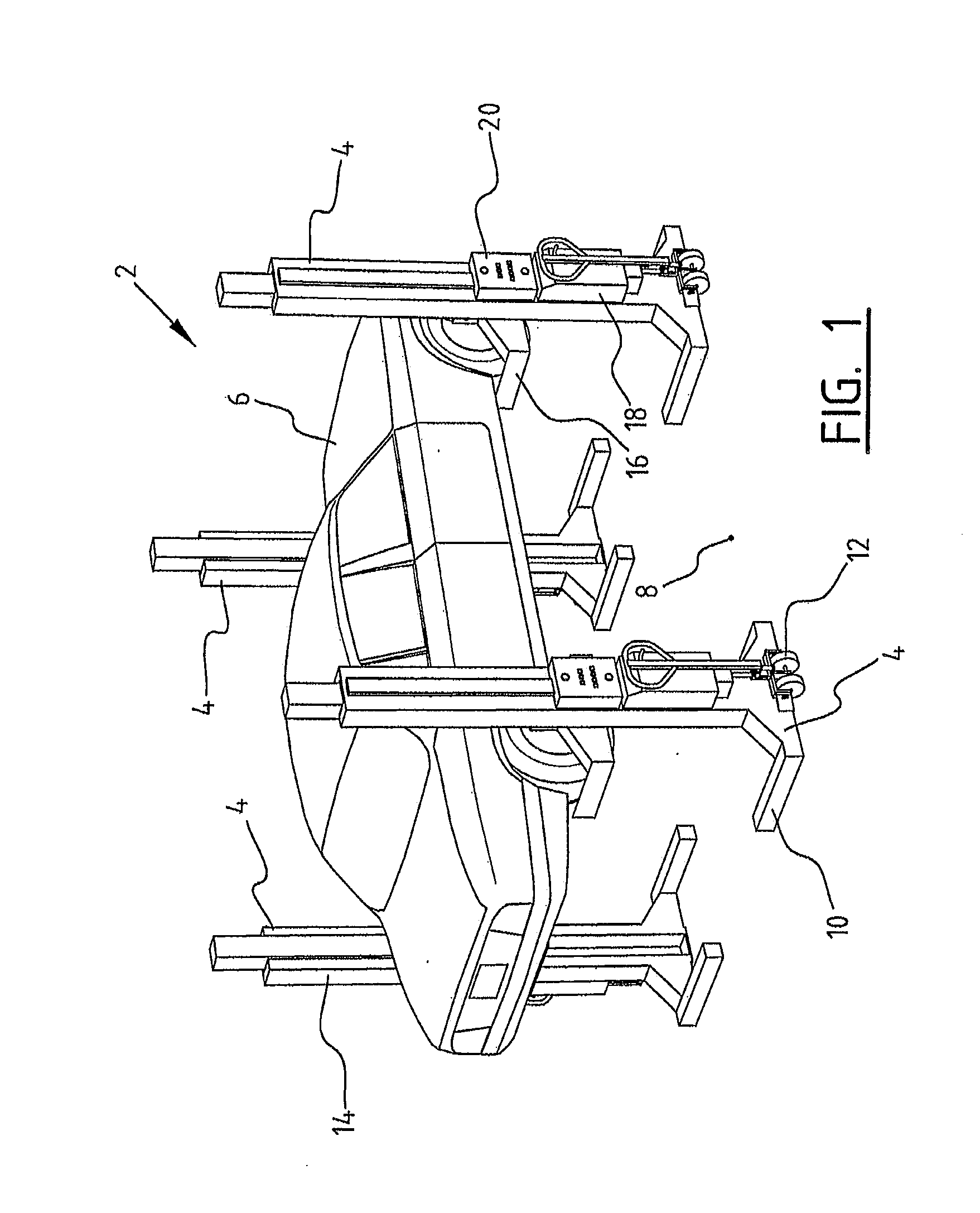 Lifting Column for Lifting a Load, Lifting System Provided Therewith and Method for Measuring a Load