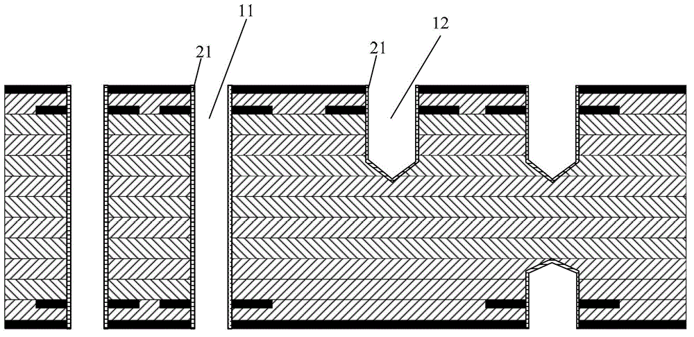 Through hole structure, printed circuit board, and manufacture method of through hole structure