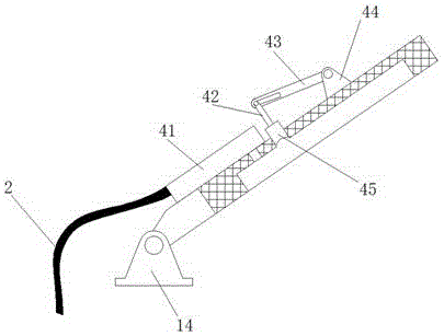 Rapid electronic equipment packing device