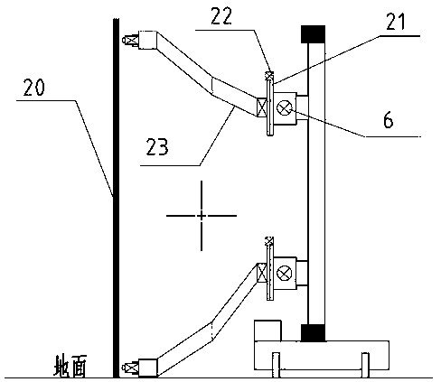 A method and device for automatically attaching wall mosaic patterns by using small tiles