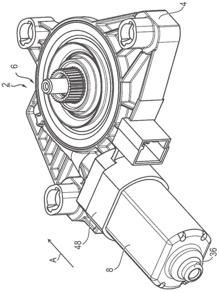 Method for manufacturing a motor vehicle servo drive