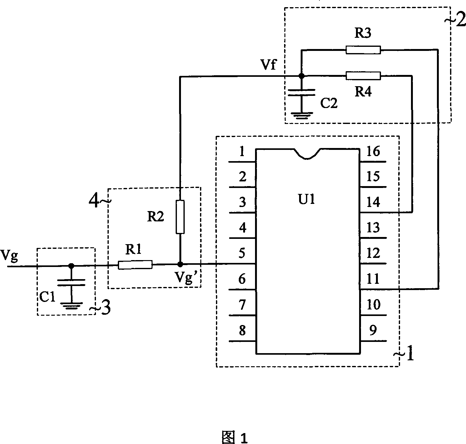 Compensation circuit for implementing contravariant welding machine electric power outputting current steadily