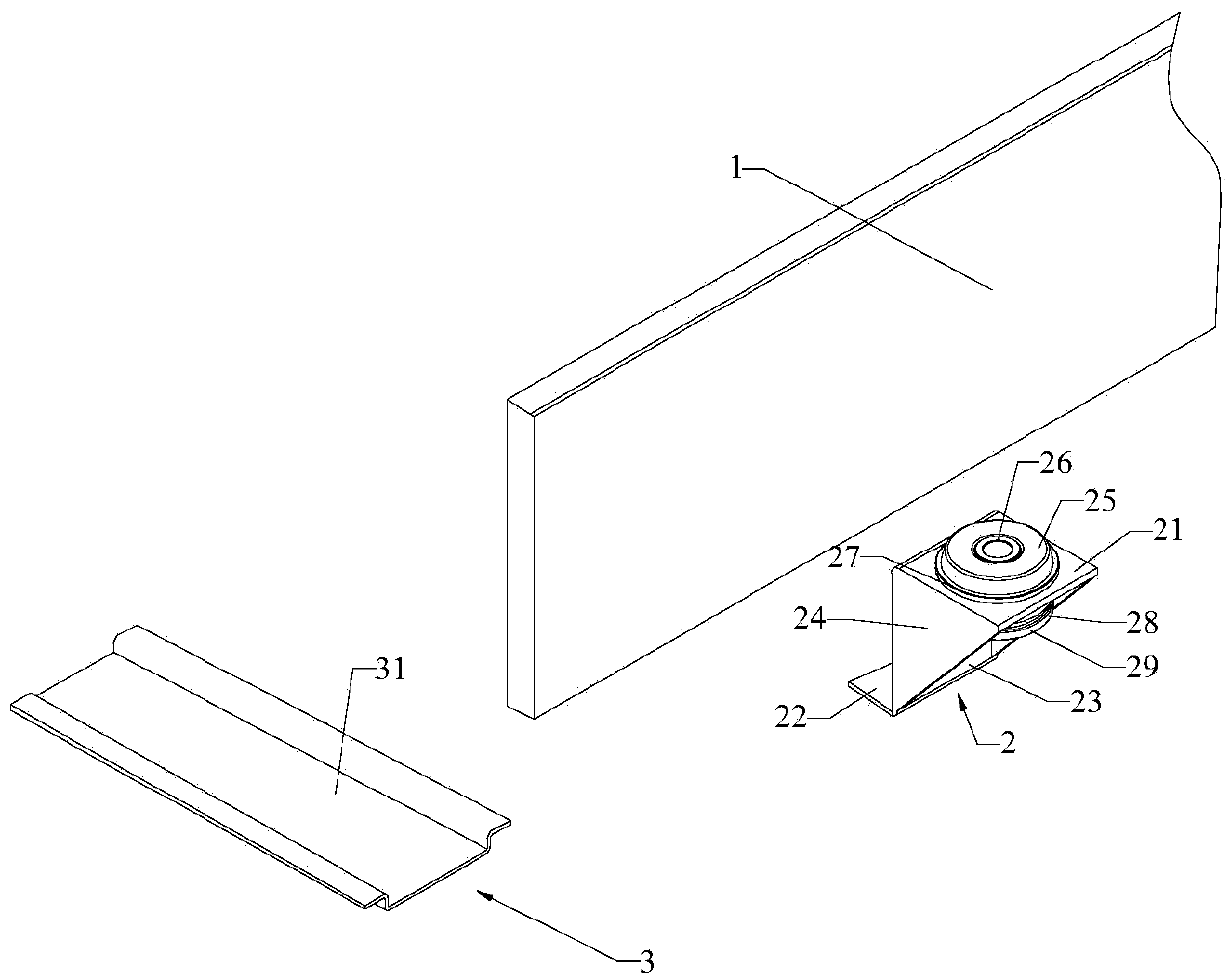 Battery box installation structure