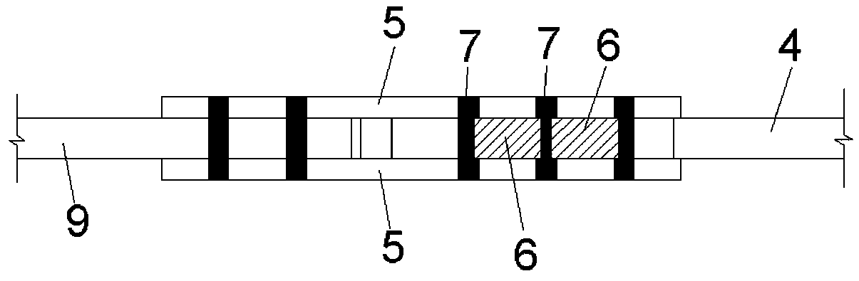 Slidable deformation node device and design method of transmission tower in mining area