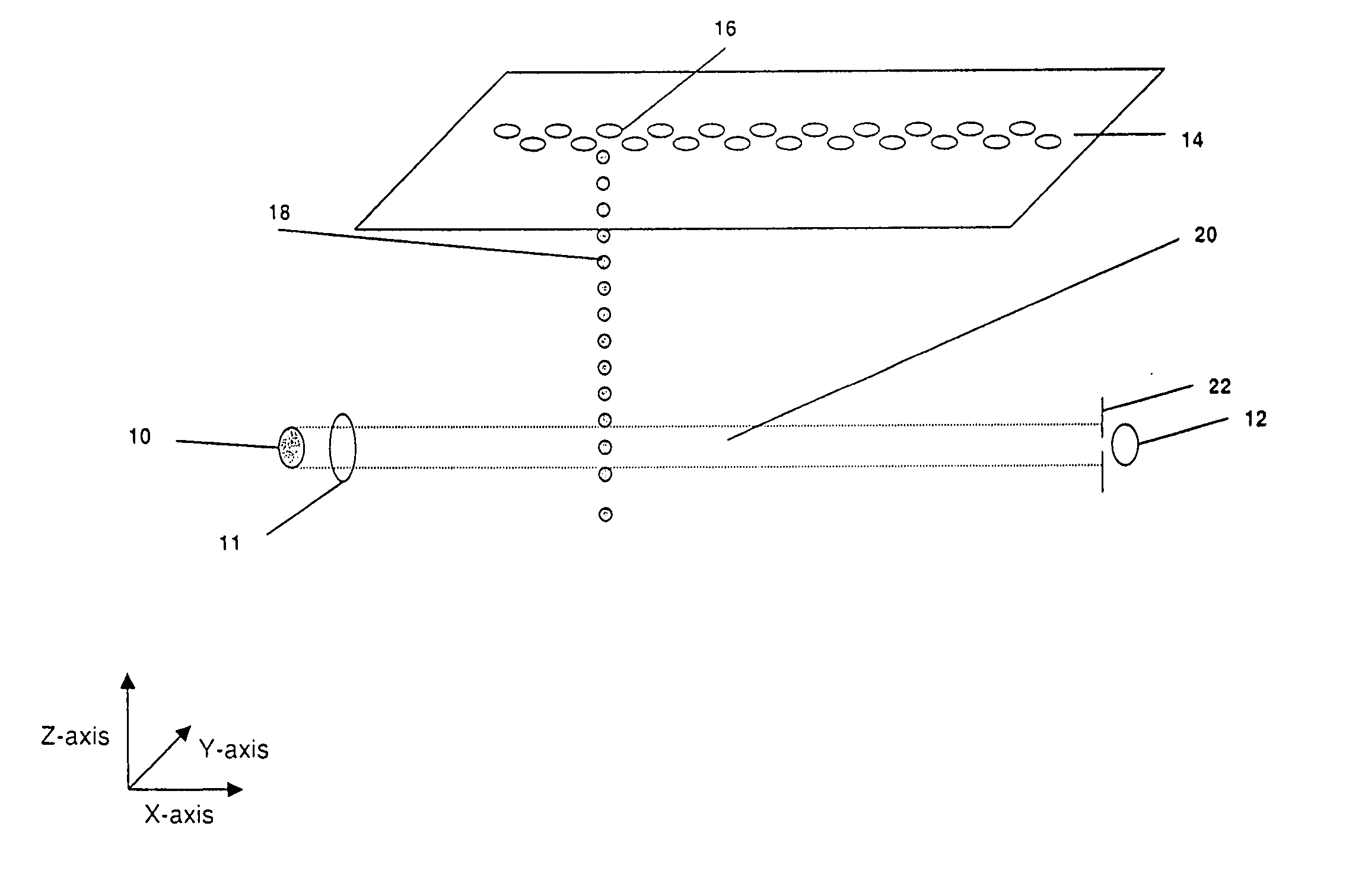 Apparatus and method for detection of liquid droplets
