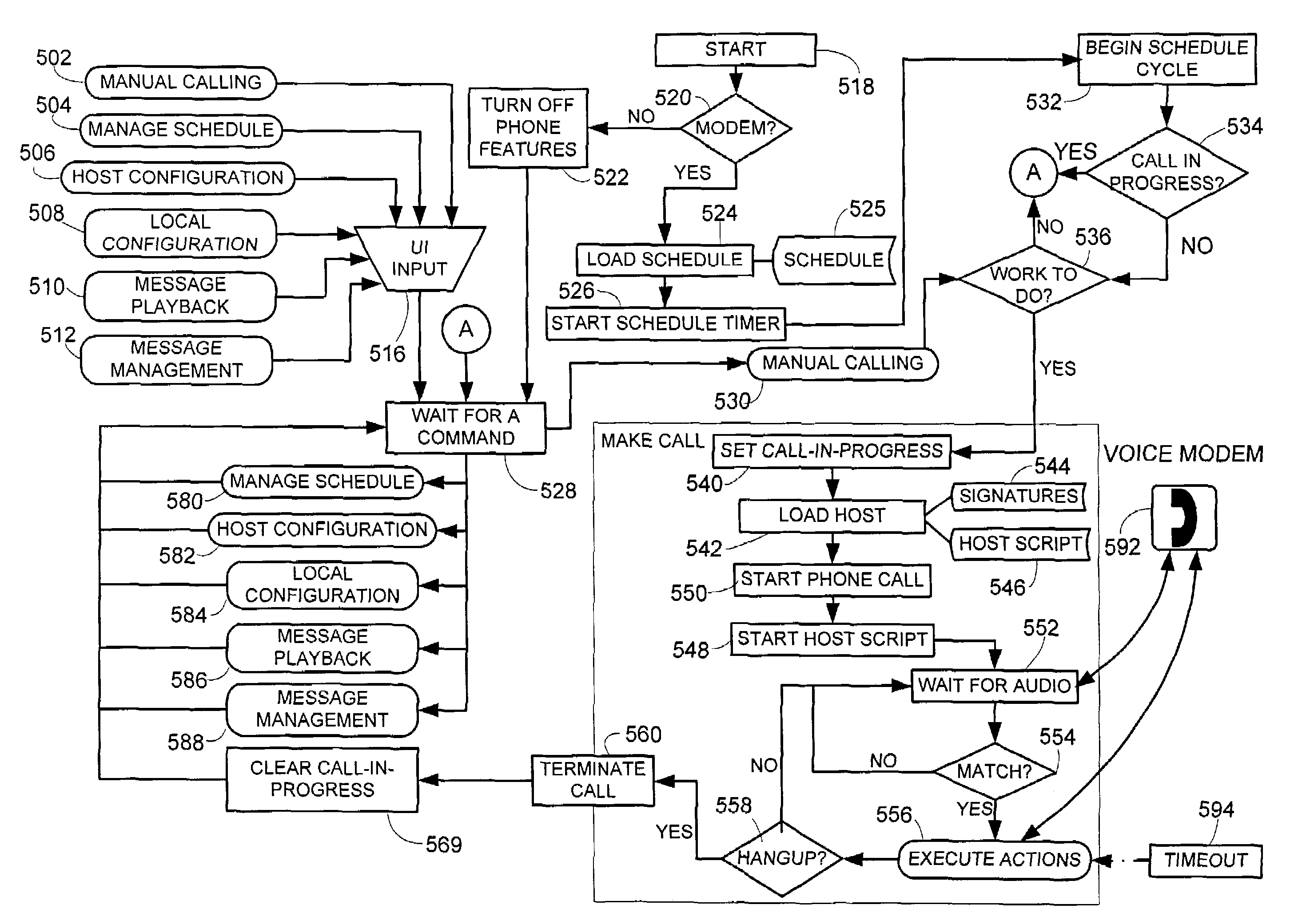 Closed-loop command and response system for automatic communications between interacting computer systems over an audio communications channel