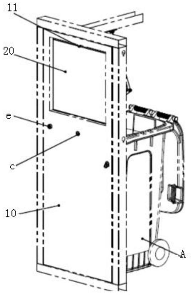 Garbage feeding device