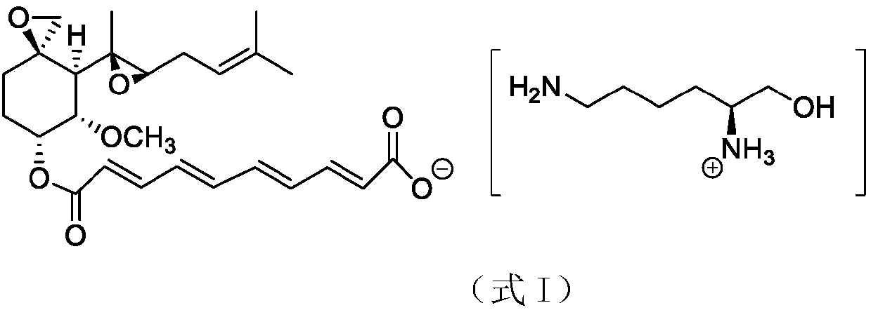 A preparation method of fumagillin amino alcohol