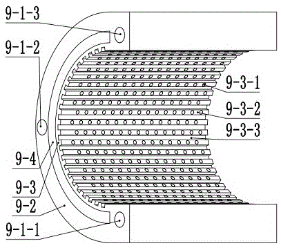 Apparatus for electrochemical machining of mask on cylindrical surface