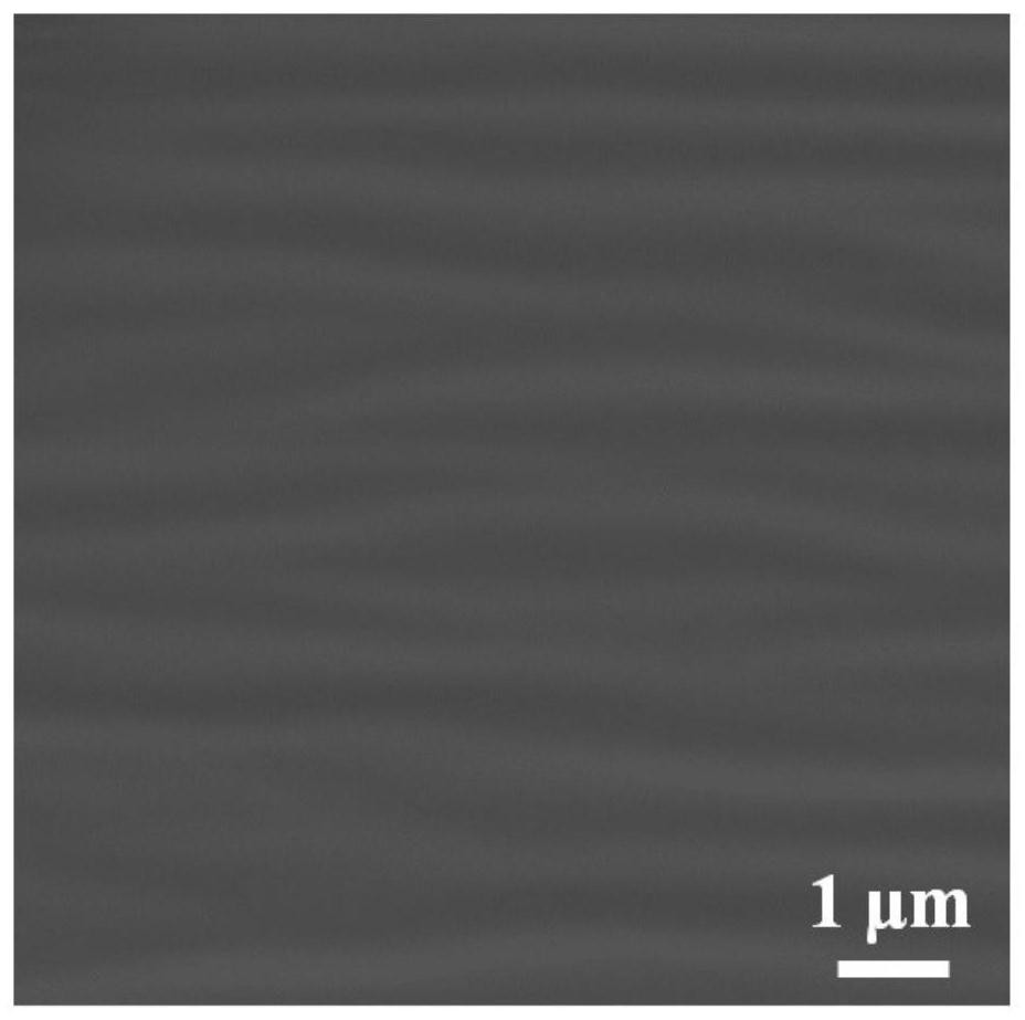 A polymer-based blend film, its preparation method and application